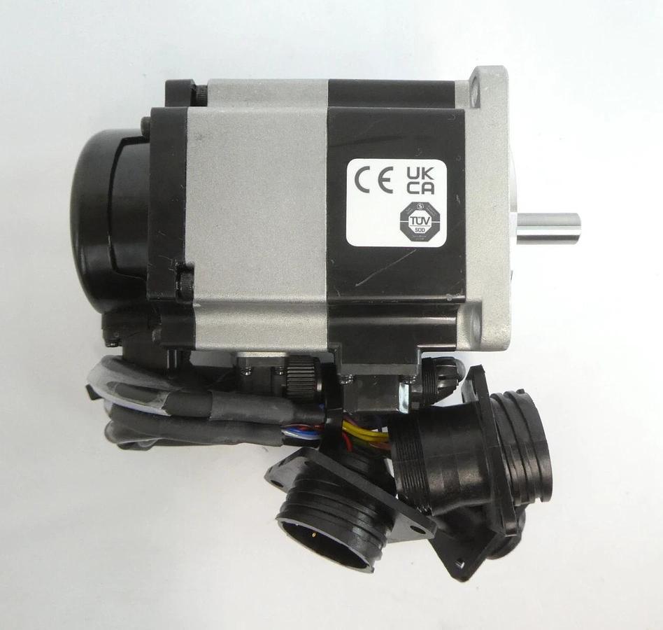 Used Sanyo Denki R2AA06010FCRBMM AC Servo Motor SANMOTION R Reseller Lot of 2 Working