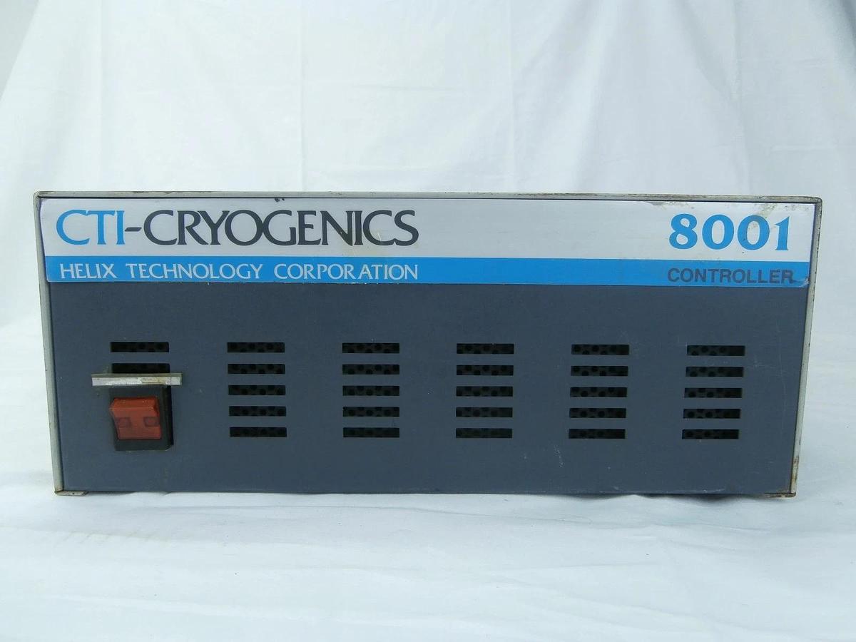 Used CTI-Cryogenics 8052001 Controller 8001 Reseller Lot of 2 Untested Surplus As-Is