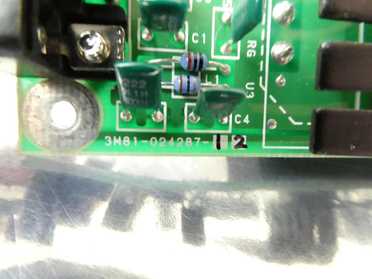 Used TEL Tokyo Electron 3M81-024287-12 DC Amplifier PCB 3M08-024287-11 Working
