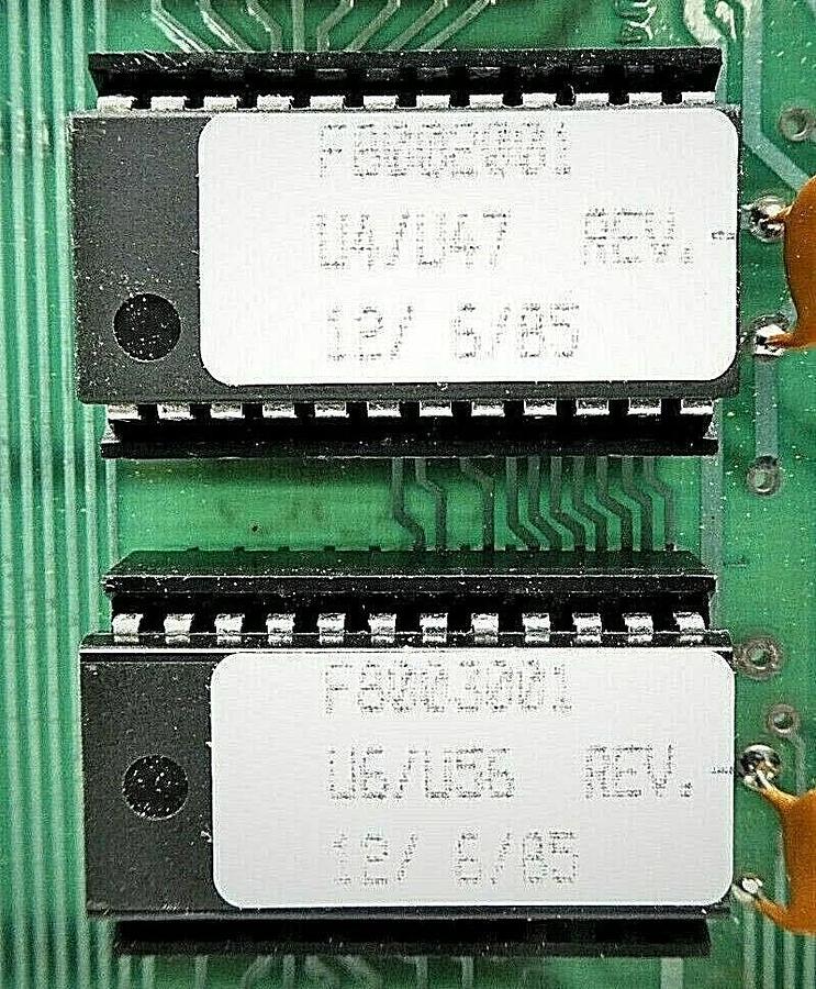 Used Varian Semiconductor VSEA E-F3958001 Process Display Logic PCB Rev. G Working
