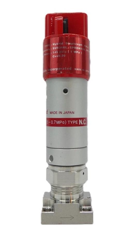 Used Fujikin 3870-04730 Hybrid Diaphragm Valve Reseller Lot of 32 Working Surplus