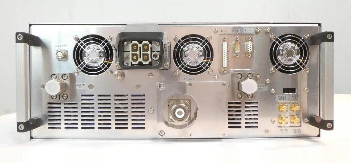Pearl Kogyo 50V12-A2 Rack Mount RF Generator 121MHz @ 5kW New Surplus
