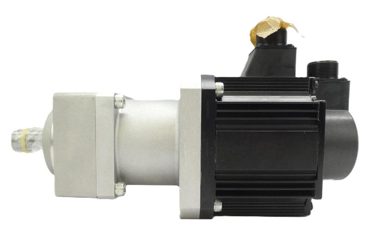 Used Panasonic MHMA052P3C AC Servo Motor w/ Shimpo-Nidec VRSF-PB-S9D-500-TTL Gear Box