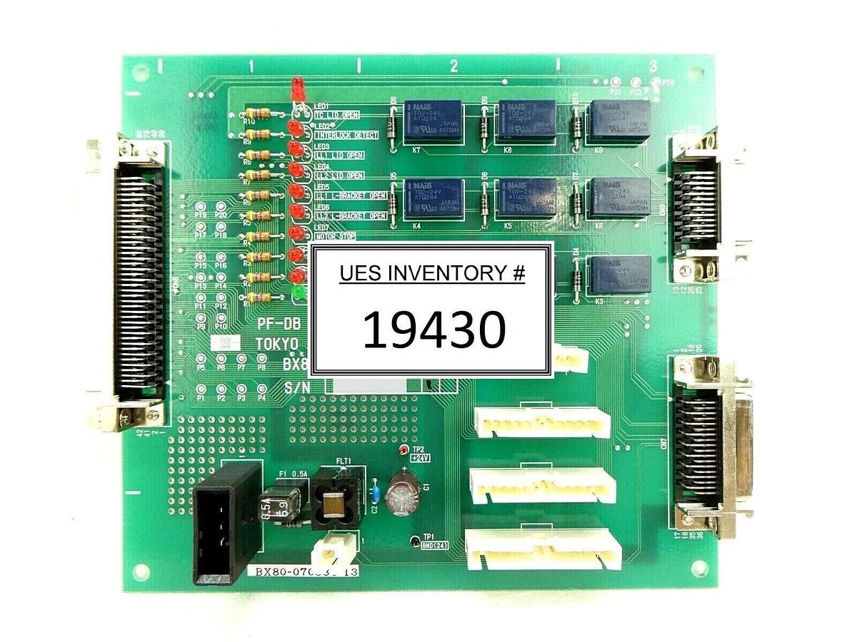 Used TEL Tokyo Electron BX81-070103-13 Board PCB PF-DB T-MESC/C 300 Trias Working