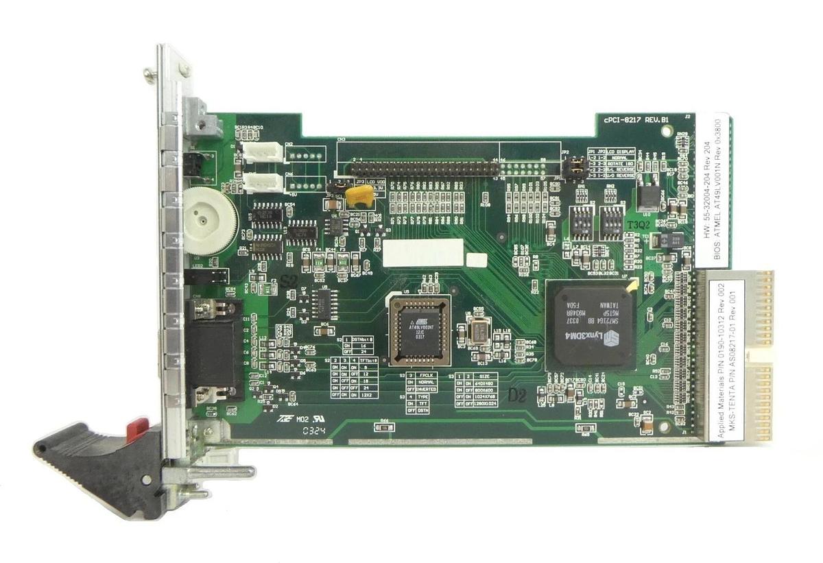 Used AMAT Applied Materials 0190-10312 Video Interface PCB MKS AS08217-01 Working