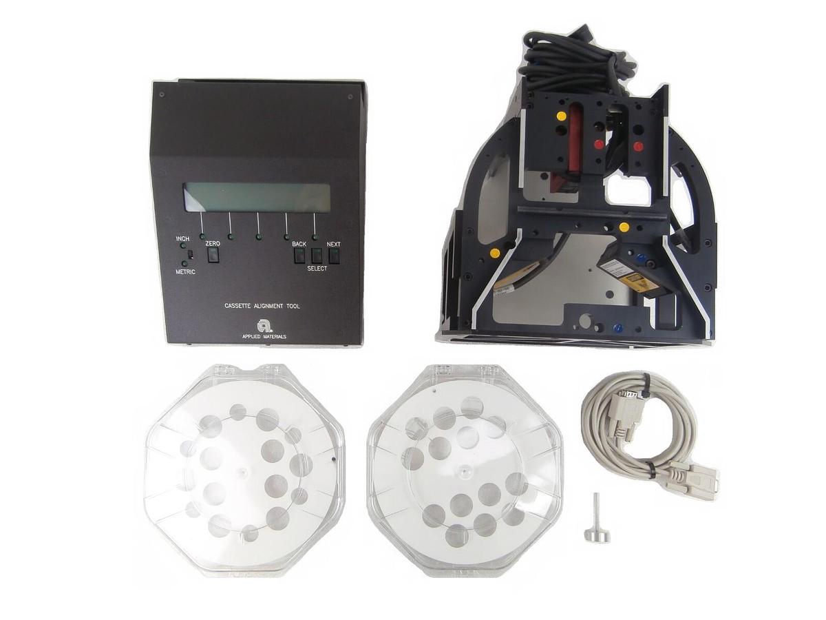 Used Semiquip LCAT200P-20001 200mm Wafer Cassette Alignment Tool AMAT Centura Endura
