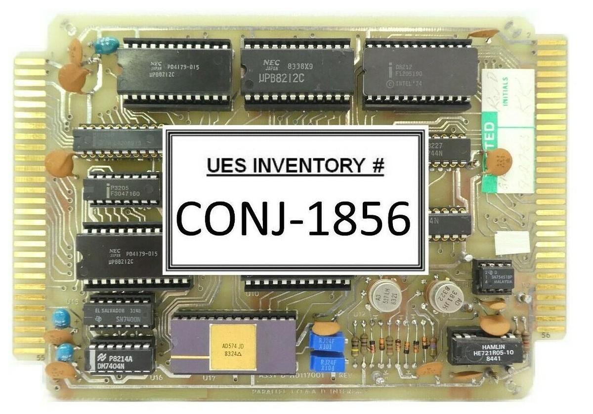 Used Varian Semiconductor VSEA D-H0117001 Parallel I/O Interface PCB H0117001 Rev. D