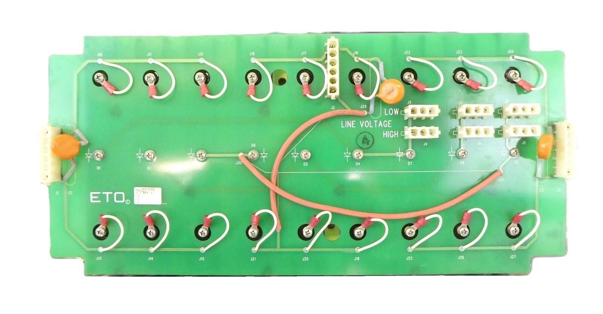 Used ETO Ehrhorn Technological ABX-X302-R Generator Diode Board PCB AMAT Working