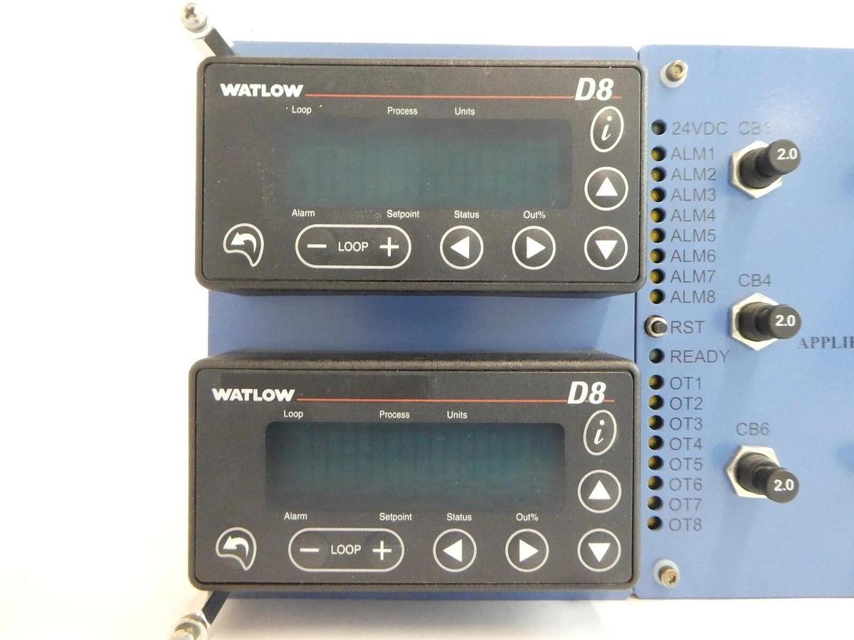 Used Buckles-Smith VAS104350-0418 Gasline Heater Control Unit AMAT 0242-63717 Working