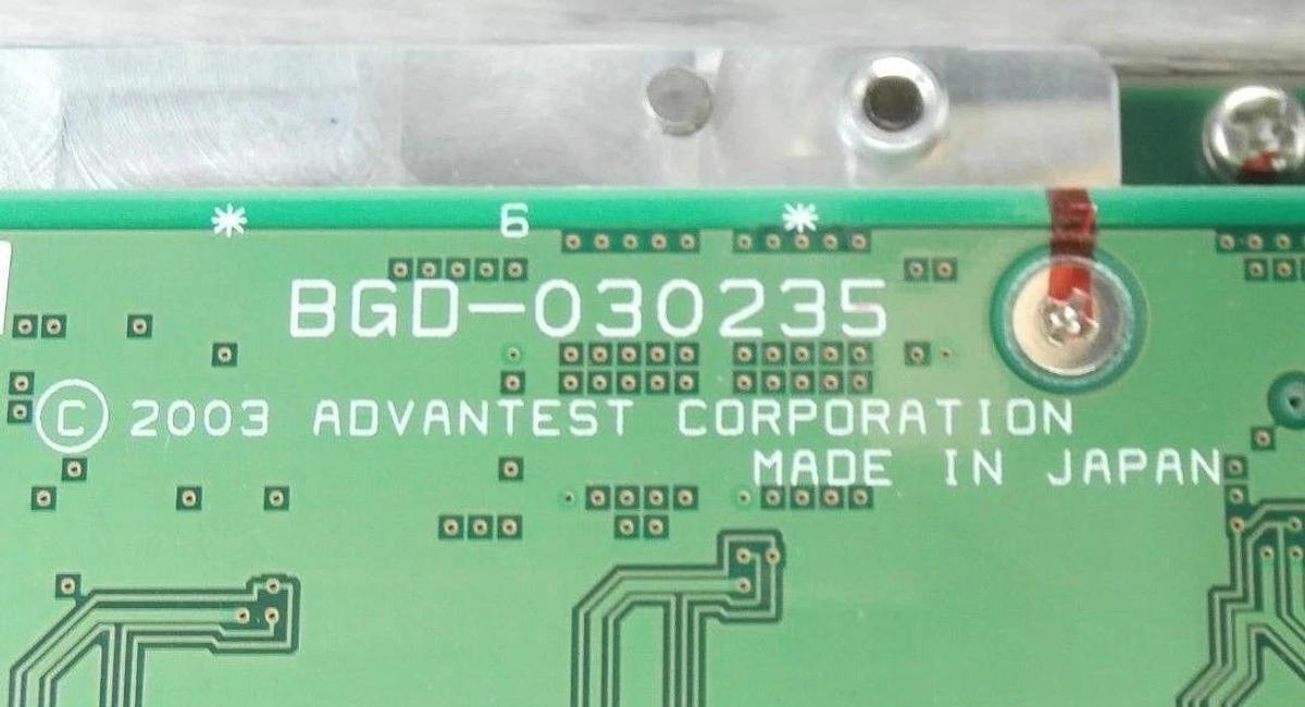 Used Advantest BPS-030208 Liquid Cooled Processor PCB Card T2000 No Fluorinert Used