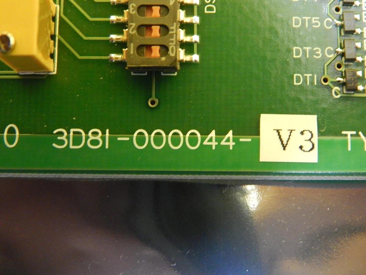Used TEL Tokyo Electron 3D81-000044-V3 Processor PCB TYB61K-1/OPF1 T-3044SS Used
