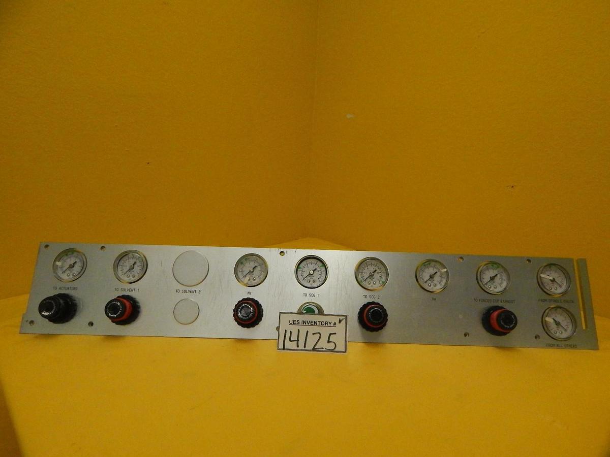 Used TAZMO Pressure Gauge Panel Assembly Semix TR6132U 150mm SOG Used Working