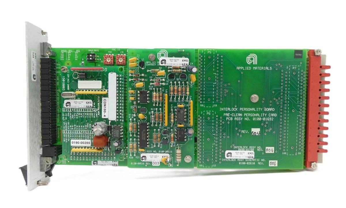 Used AMAT Applied Materials 0090-02788 Preclean Chamber I/L PCB Card 0100-20458 Spare