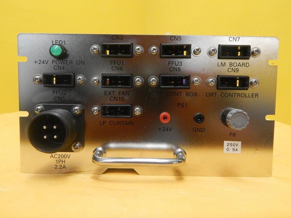 Used TEL Tokyo Electron PS1 Assembly Power Supply Tray PBA600F-24 T-3044SS Used