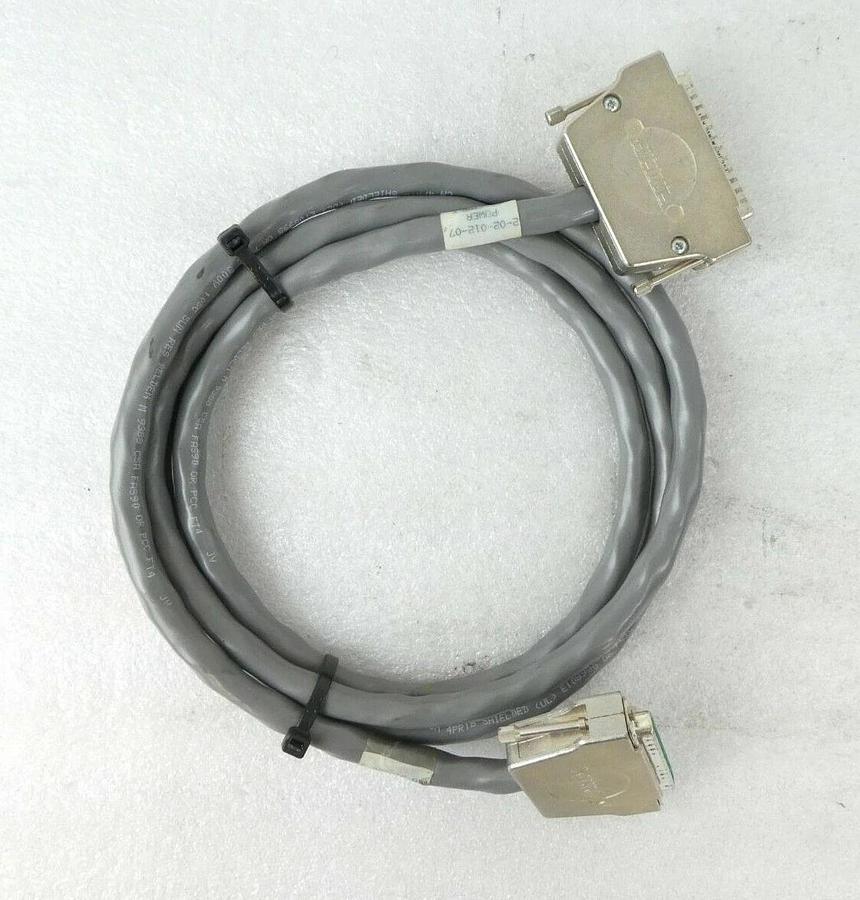 Used Equipe Technologies Prealigner Cable Set of 2 2-02-011-07 2-02-012-07 Working