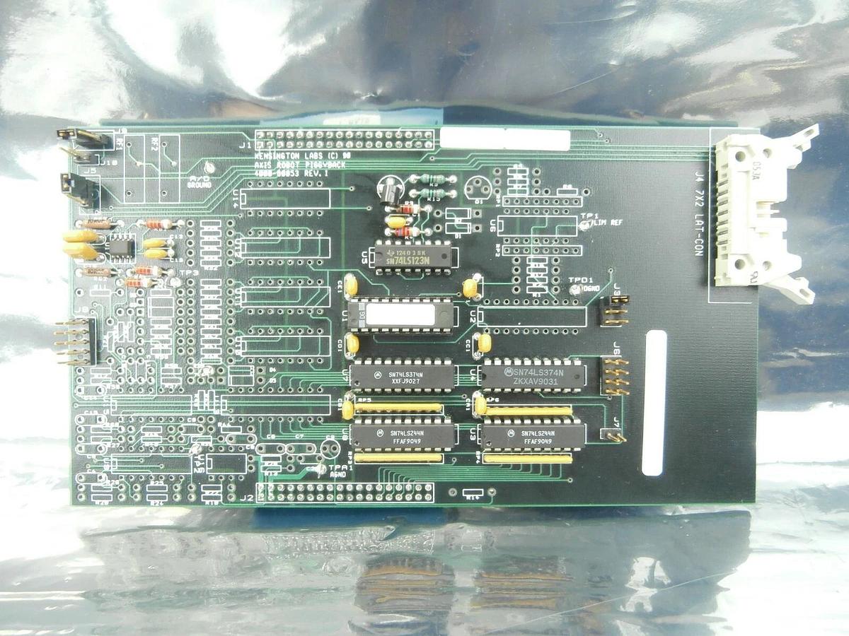 Used Kensington Laboratories 4000-60053 Axis Robot Piggyback Board PCB Used Working