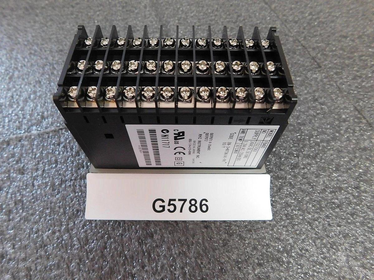 RKC Instrument FB400 Temperature Controller with Ramp and Soak ASM 54-106618A64
