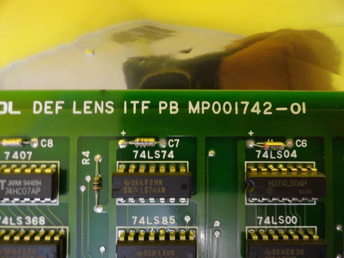Used JEOL MP0021742-01 DEF LENS ITF PB Interface PCB Card EM-2010F Working