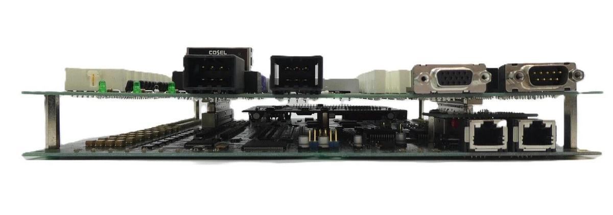 Used TEL Tokyo Electron HTE-OV1-E-11 Oven I/O PCB Assembly TAB7100 HTE-OA1-B-11 Spare
