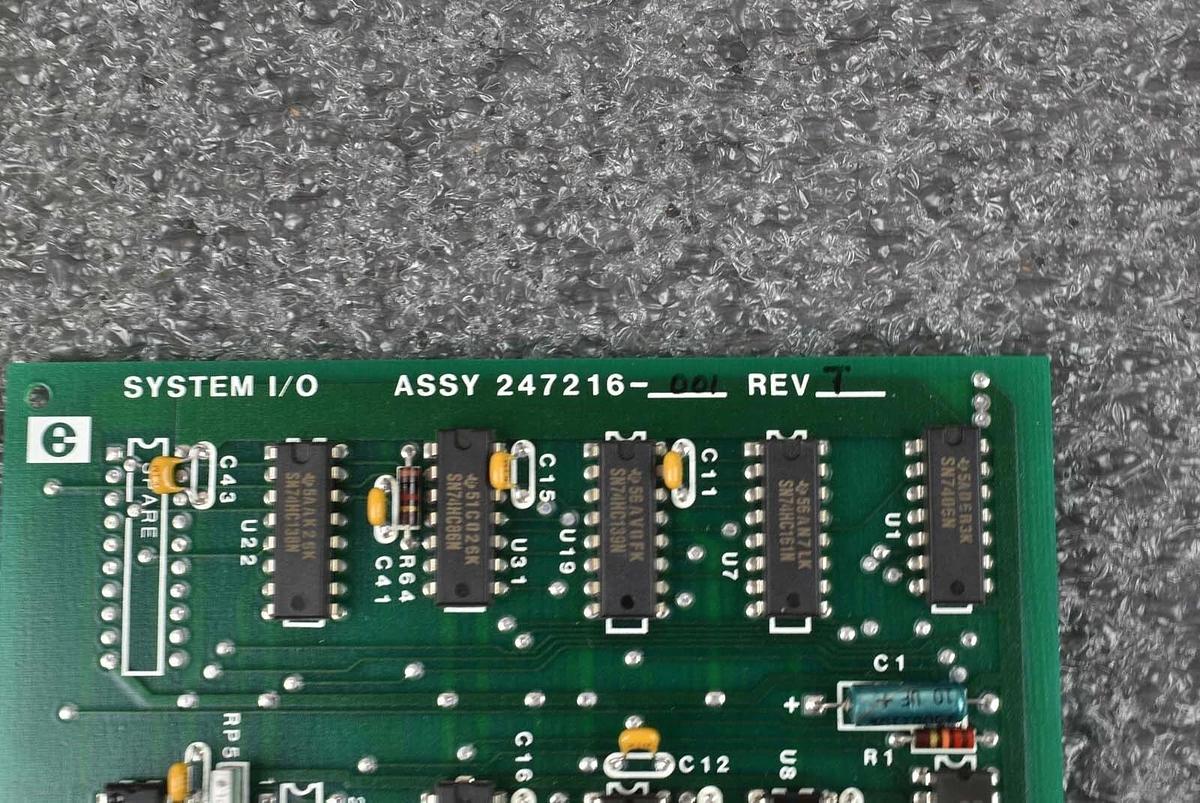Used Electroglas 247216-001 PCB System I/O Working