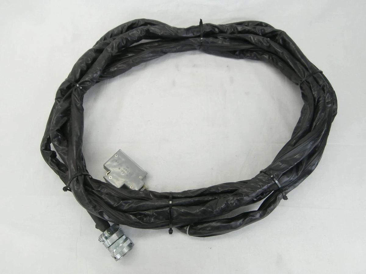 Used Seiko Seiki RK21092-01-1 TMP Turbomolecular Pump Cable 26 Foot 8M Turbo Working