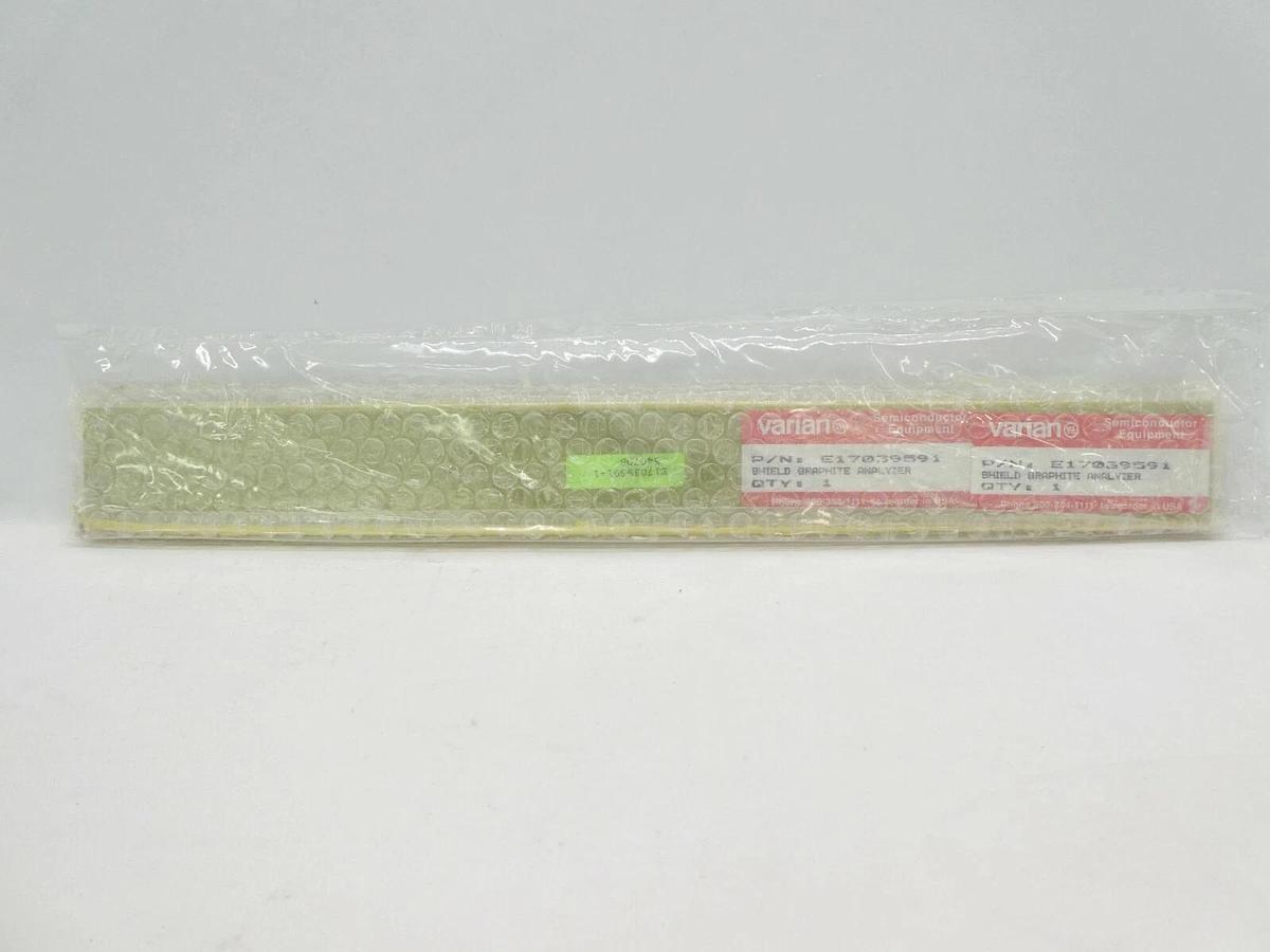 Varian Semiconductor VSEA E17039591 Graphite Analyzer Shield Lot of 7 New Spare