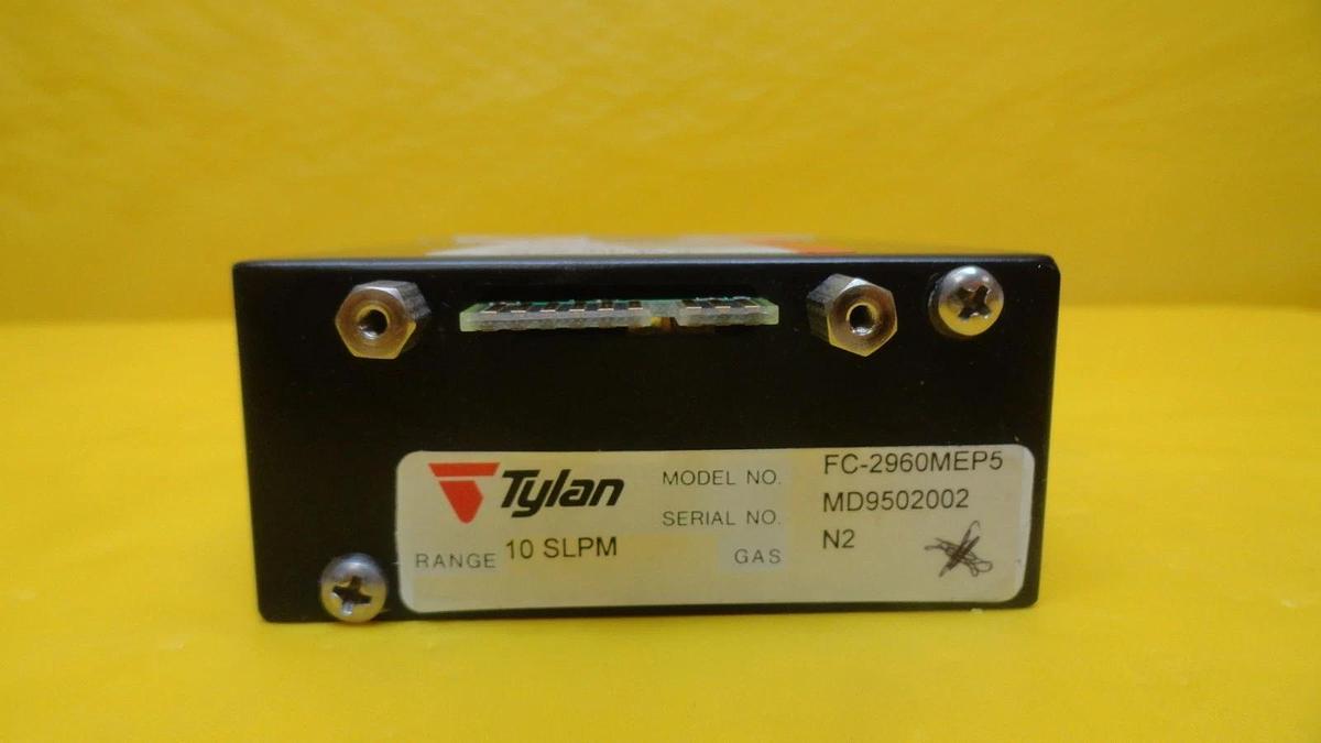Used Tylan FC-2960MEP5 Mass Flow Controller MFC 2900 Series 10 SLPM N2 Used Working