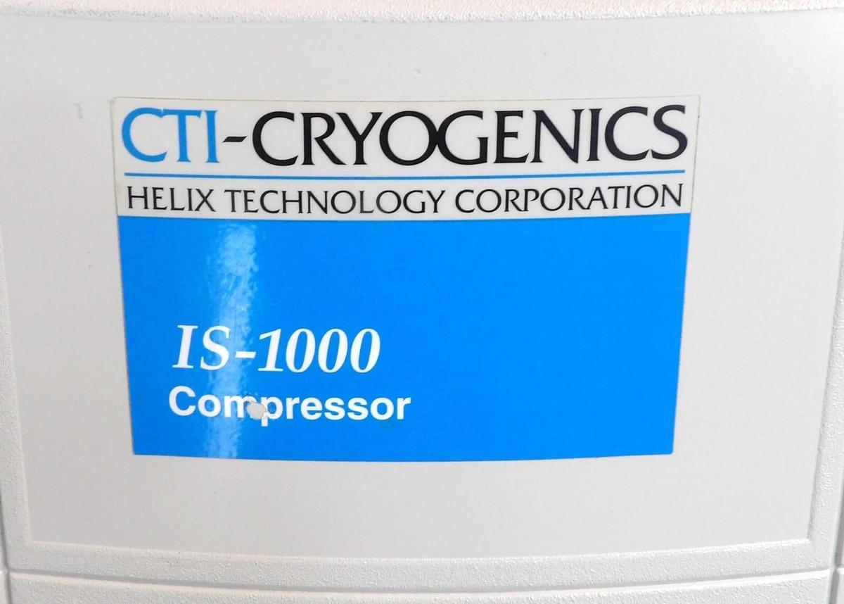 Used IS-1000 CTI-Cryogenics 8135927G001 Cryo Compressor LV Tested Working