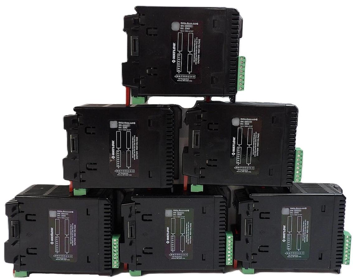 Watlow RMSA-RAAA-AAHB Temperature Controller AMAT 0190-47365 Lot of 6 New