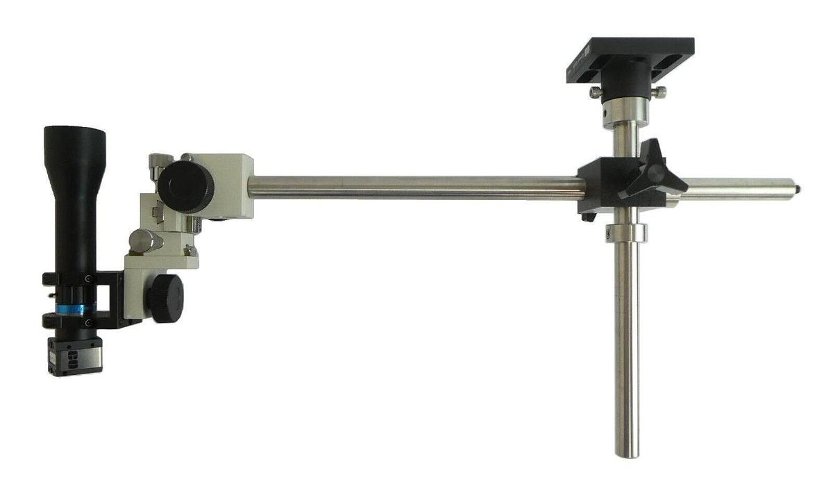 Used Edmund Optics EO-1312C 0.4x Optical Lens with w/ Mounting Clamp Working