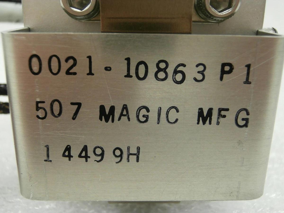 Used AMAT Applied Materials 0021-10863 IPS RF Feed-thru Base Working Surplus