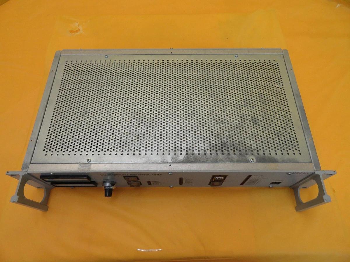 Used Balzers BG M59 250 Magnetron Control Unit MCU 120 MCU120 Used Working