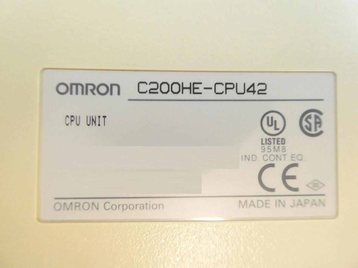 Used Omron C200HE Programmable Logic Controller SYSMAC Reseller Lot of 2 Working