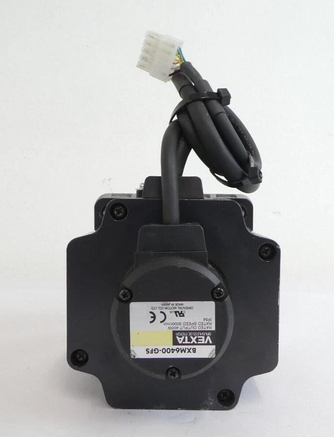Used Oriental Motor BXM6400-GFS DC Motor W/Gear Head D3874-162 Working Spare