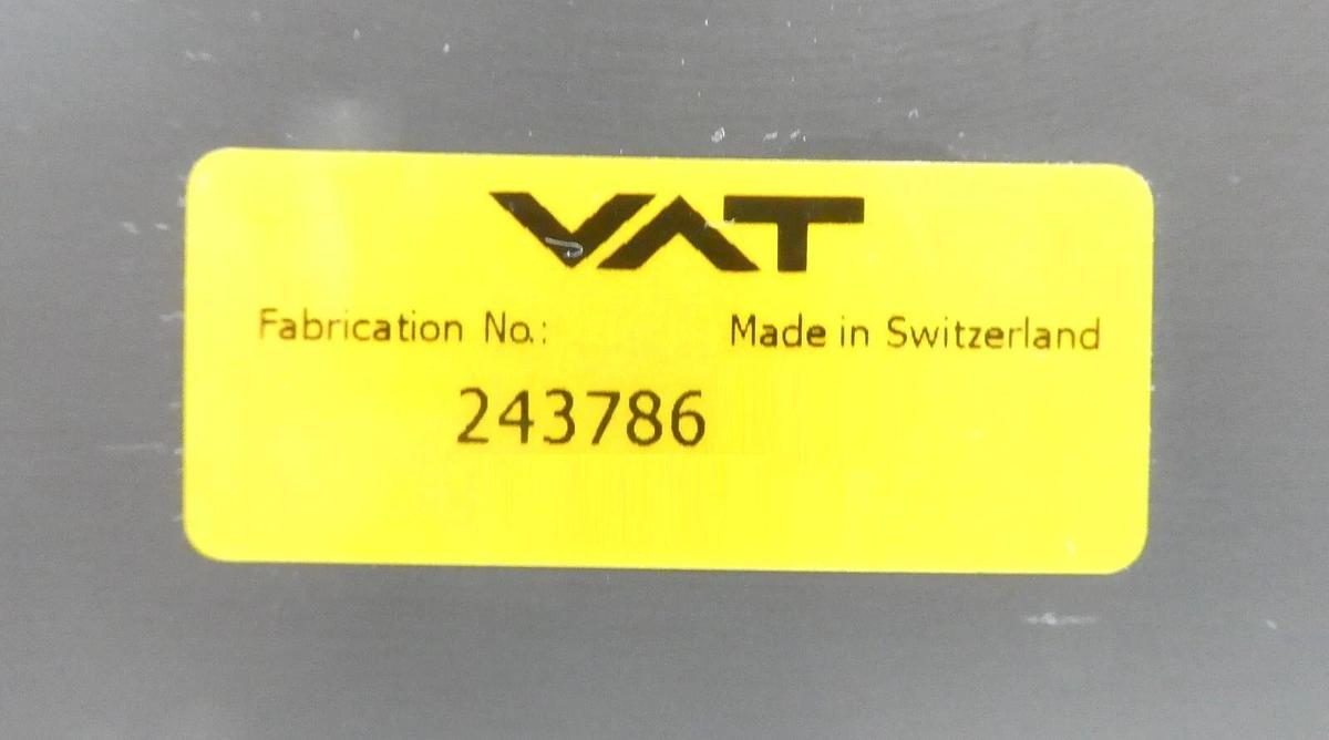 Used VAT 243786 Pneumatic Vacuum Valve Actuator Assembly Working Surplus