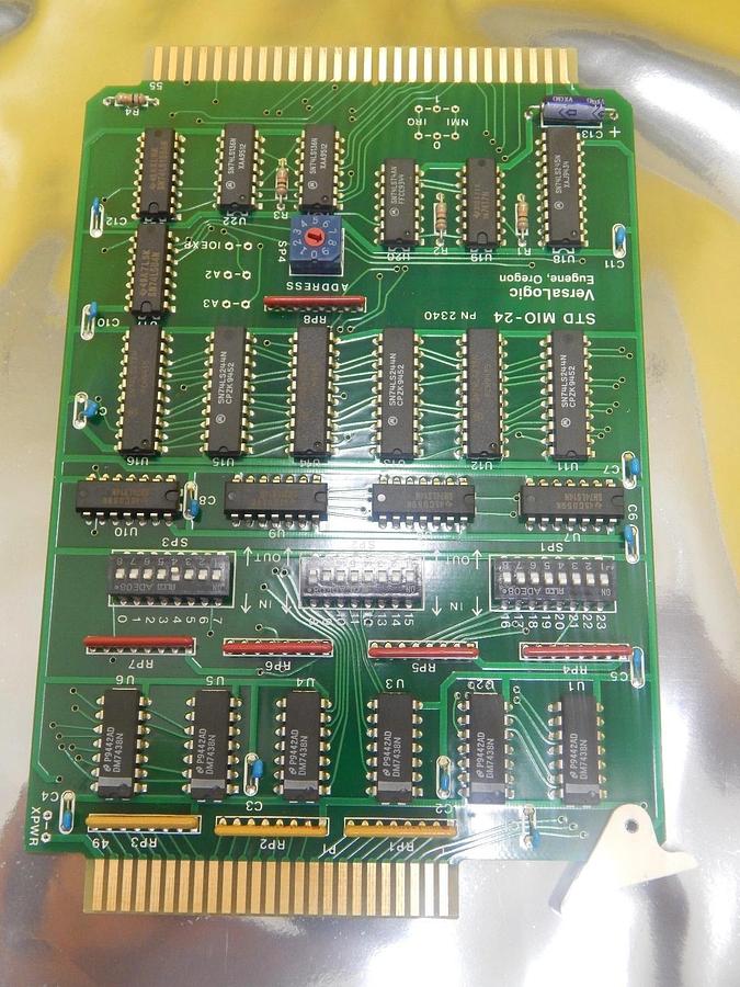 Used VersaLogic 7100-5192-03 Relay PCB Card VL-MIO-24 2340 AG Associates 4100s Used