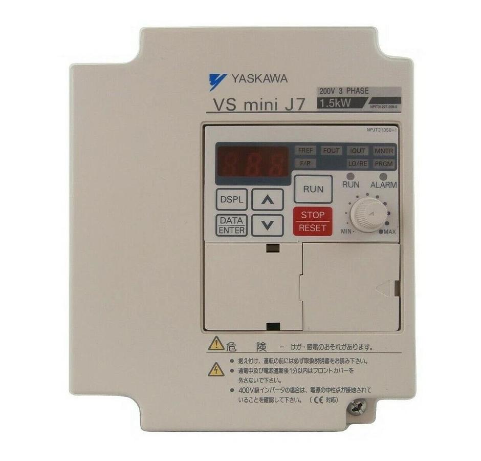 Used Yaskawa Electric CIMR-J7AA21P5 J7 Series Inverter VS mini V7 Working Spare
