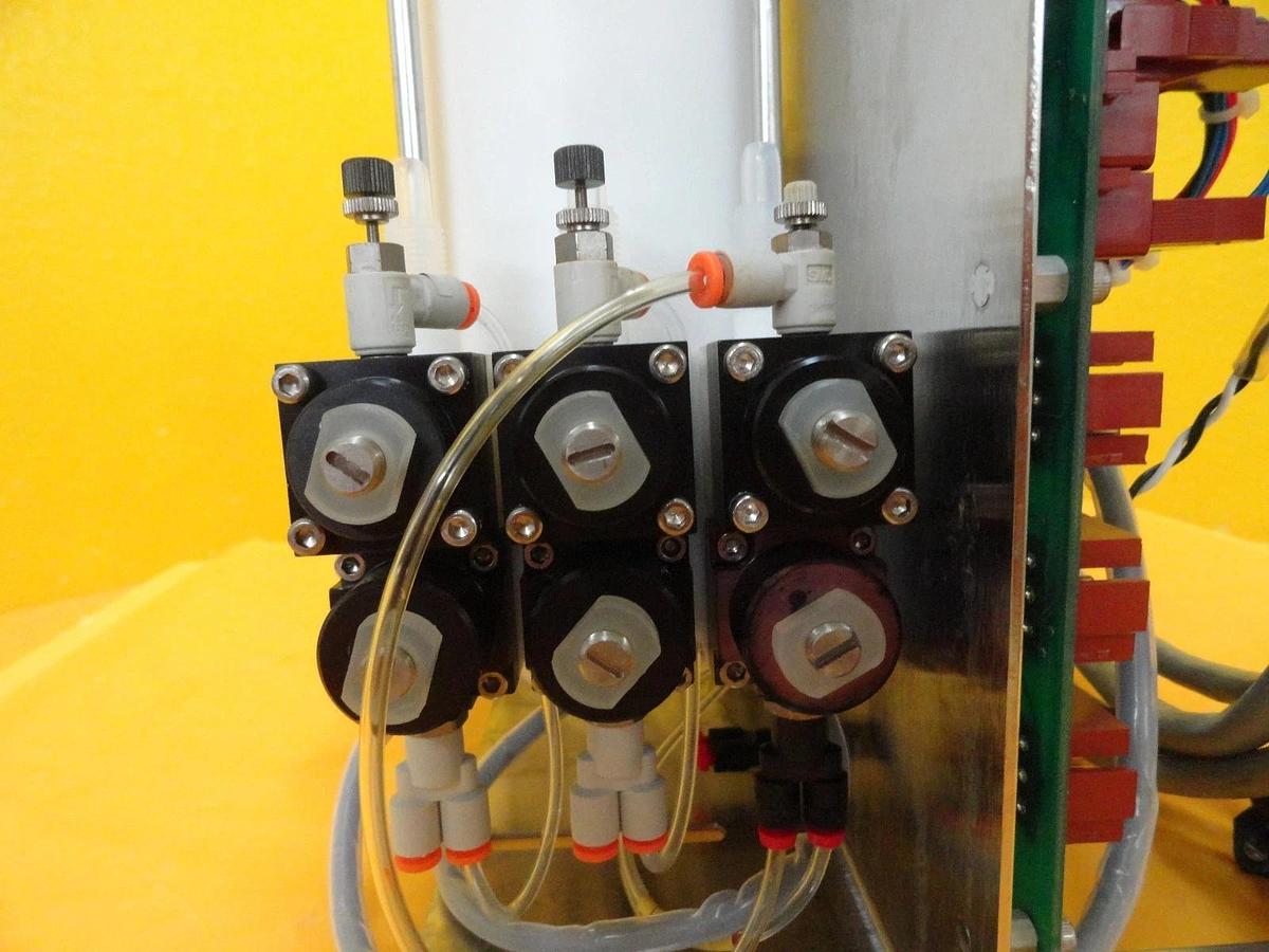 Used IDI 201-M6L10-S IDS Dispenser Photoresist 6-Port System 15PSI Tested Working