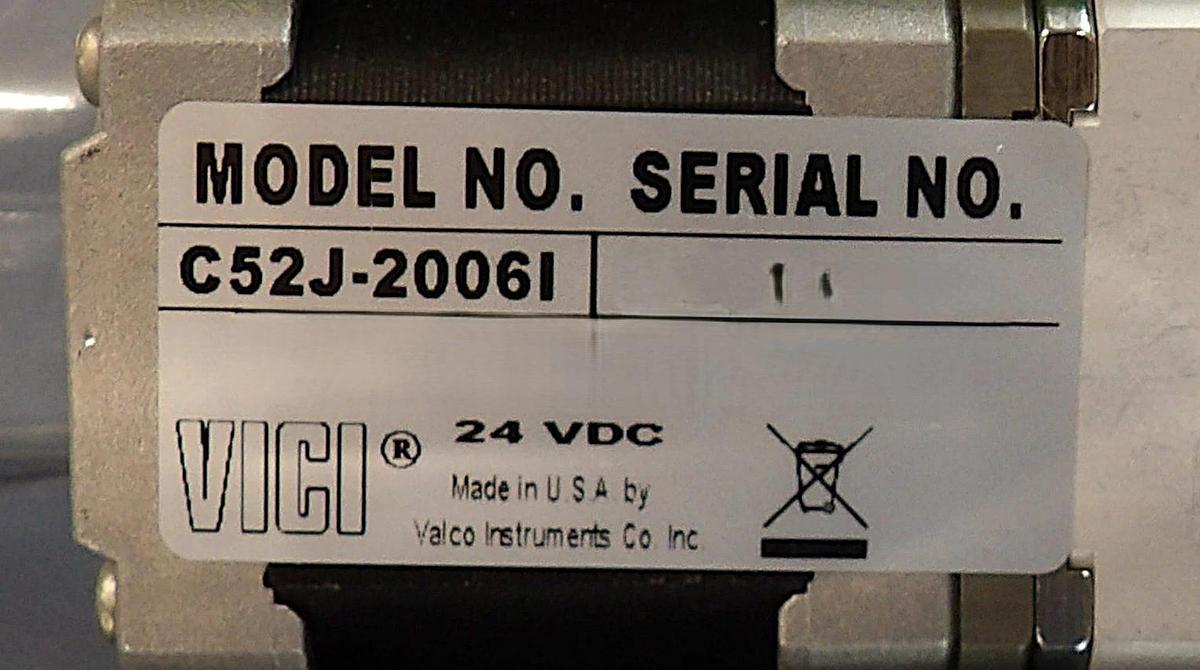 Used VICI Valco Instruments C52J-2006I Integrated Motor Analytical Injector Sciex