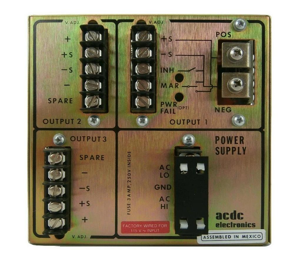 Used ACDC Electronics RT102-1 Power Supply Astec KLA Instruments 2132 Working Spare