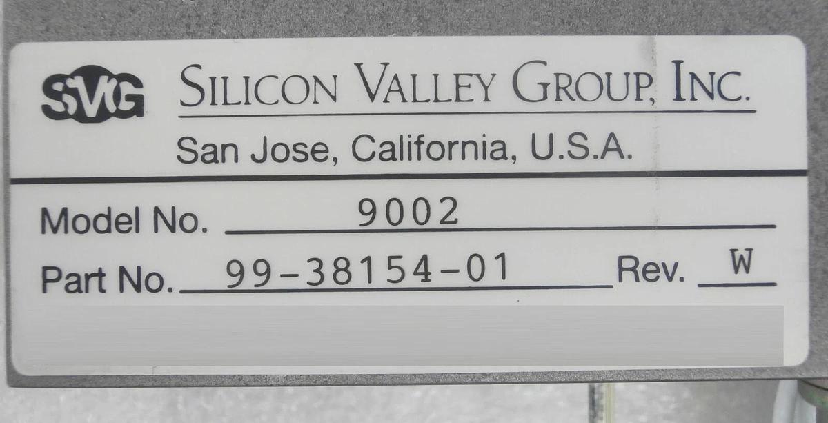 Used SVG Silicon Valley Group 99-38154-01 Wafer Shuttle Robot Arm No Effector Working