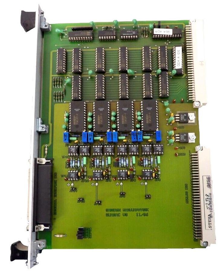 Used Omicron Vakuumphysik Quadac V3 SPM CU PCB Assembly Quadac A Working Surplus