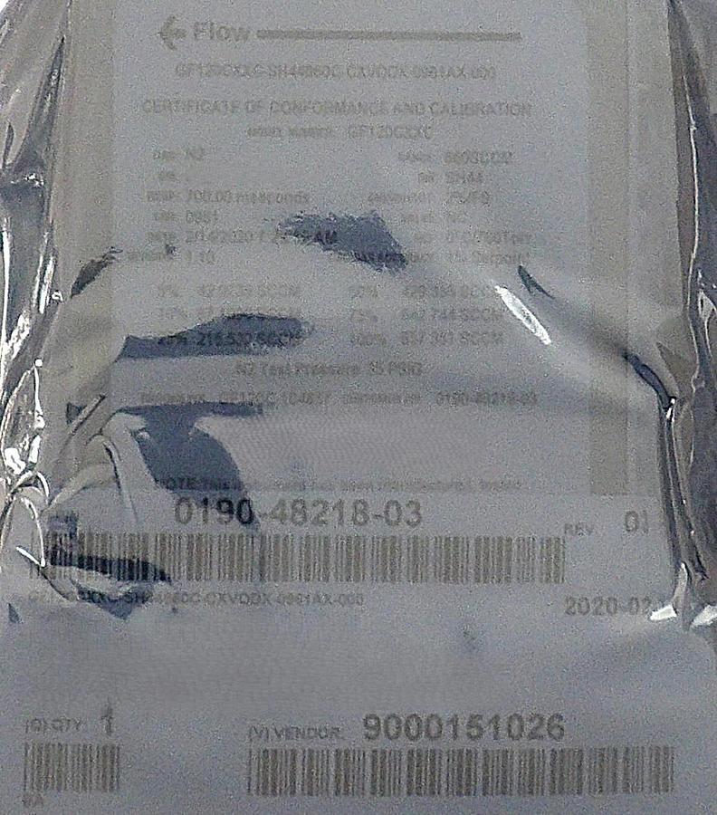 Brooks GF120C-104837 Mass Flow Controller MFC AMAT 0190-48218 Lot of 5 New