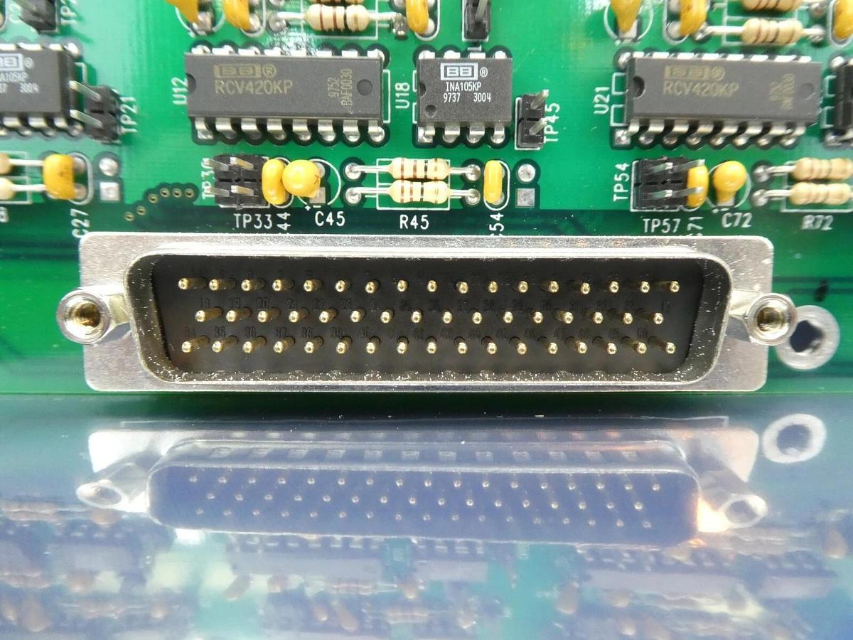 Used ETO Ehrhorn Technological ABX-X349 Analog I/O PCB AMAT Centura ETO Rack
