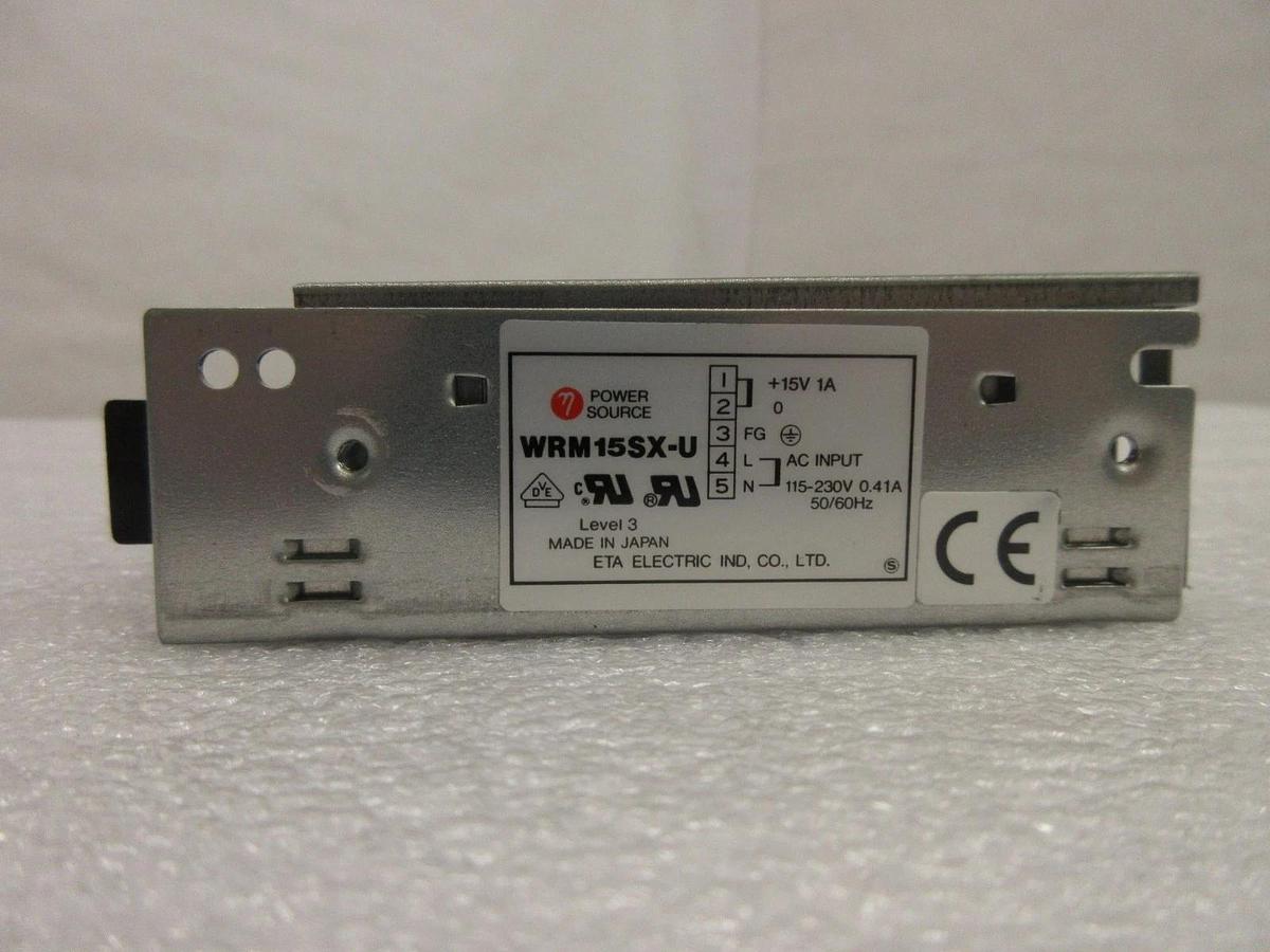Used ETA Electric WRM15SX-U Power Source Nikon NSR-S205C Step-and-Repeat Used Working