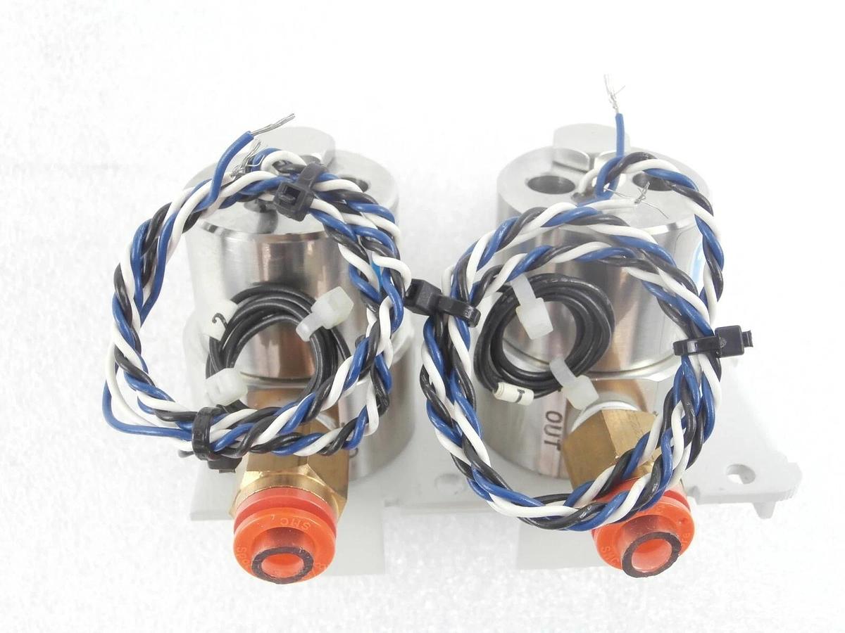 Used Autoflow FS5904CV Dual Flow Switch Assembly Edwards Vacuum Working Surplus