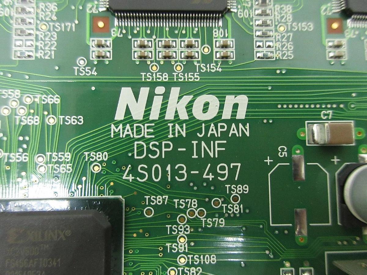 Used Nikon 4S013-497 Processor PCB Card DSP-INF NSR System Working Spare