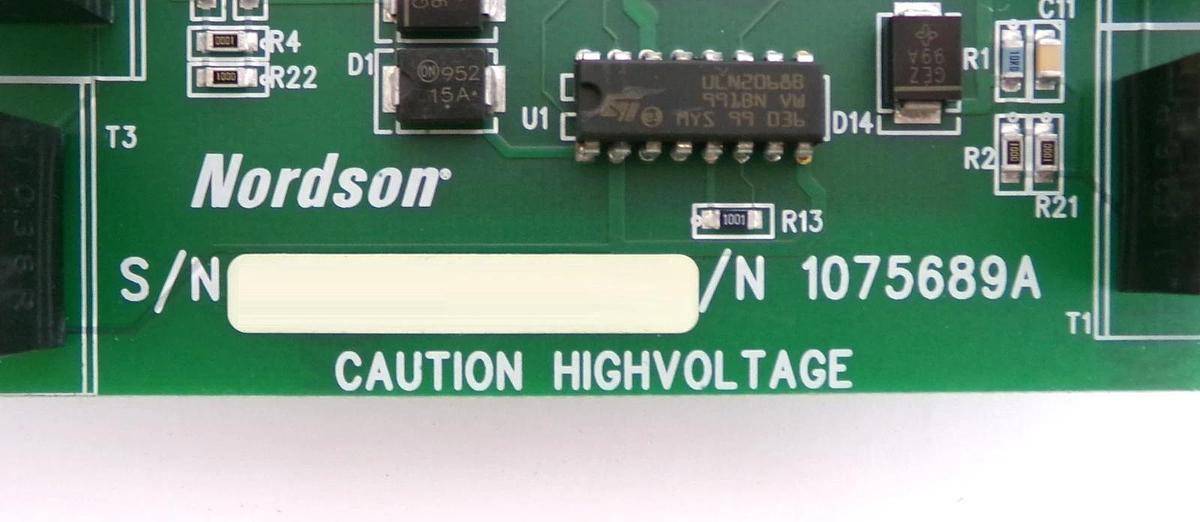 Used Nordson 1075689A Phase Control PCB 1075688 AMAT Applied Materials Working
