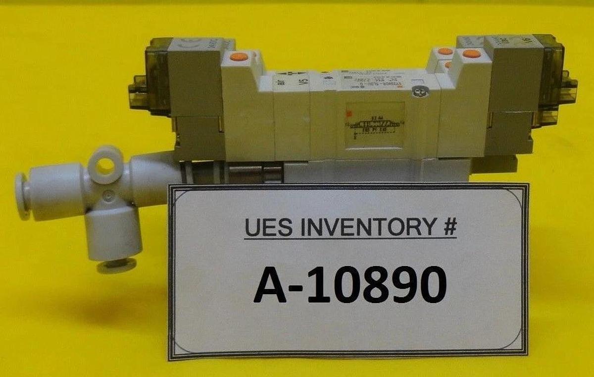 Used SMC SS5Y3-42-04-C6F-Q Pneumatic Manifold Z-3797 Used Working
