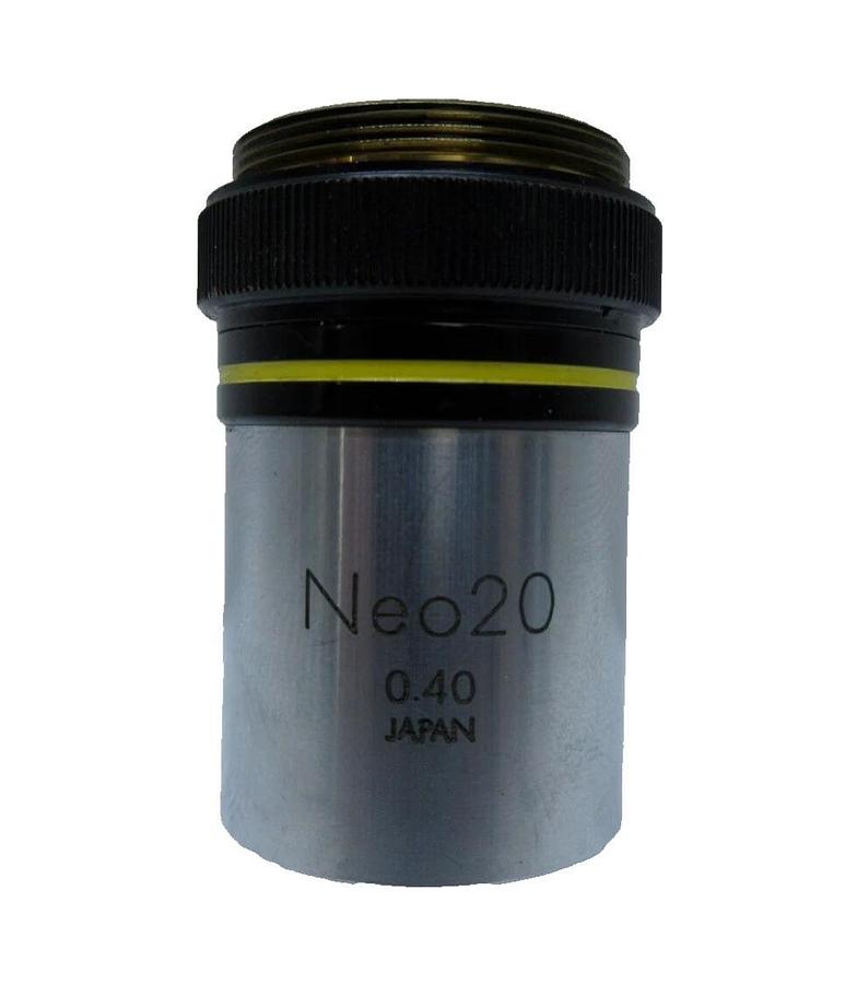 Used Olympus Microscopy Neo20 Microscope Objective 0.40 Working Surplus